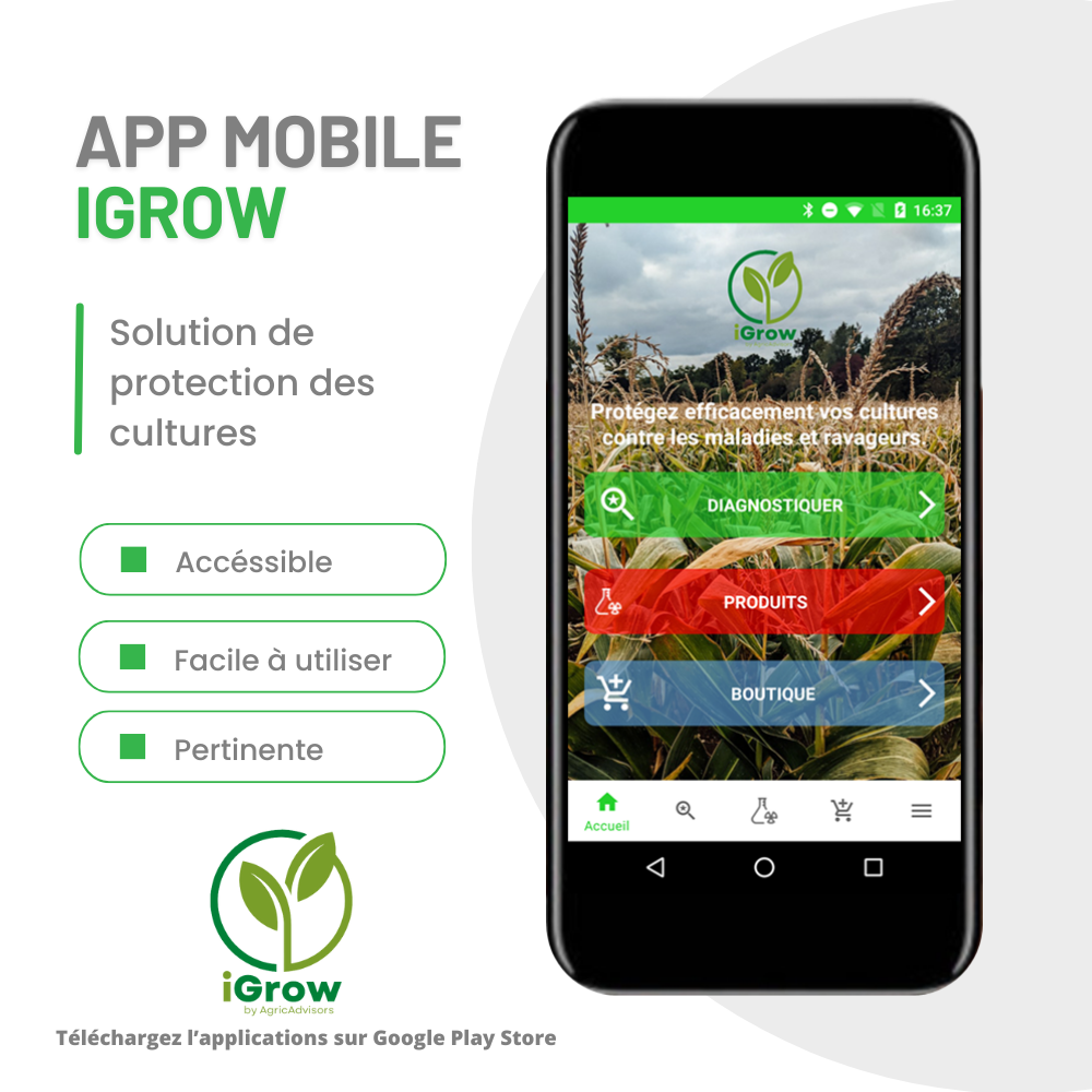 iGrow mobile app